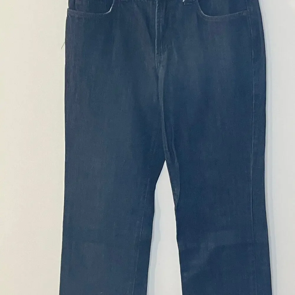 Nine West Women's Jeans Size 6 Straight Leg Dark wash denim broadway style